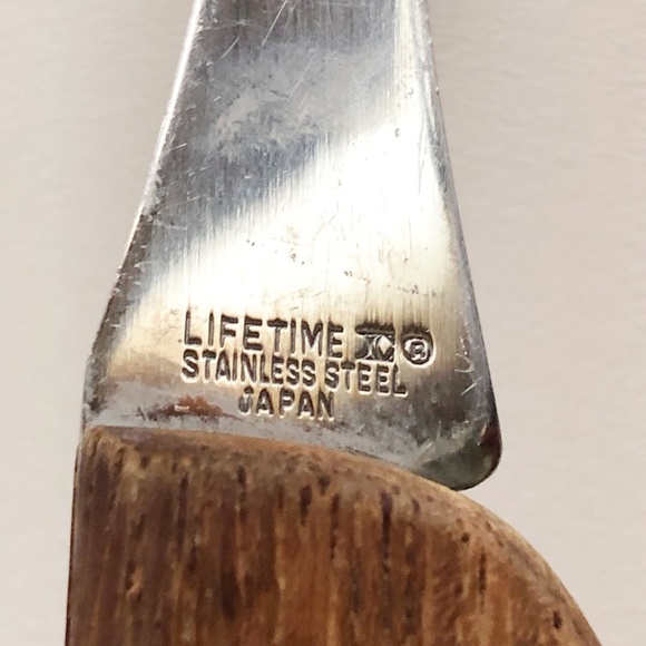 VTG Pierre Santini Carving Knife & Fork Set Japan - Picture 2 of 9